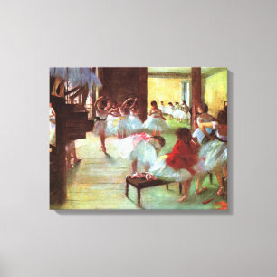 Lienzo Ensayo de ballet - Edgar Degas - 1880