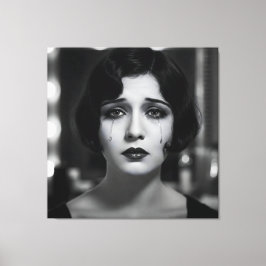 Lienzo Ensayo del sufrimiento, años 20 por Natasha Us