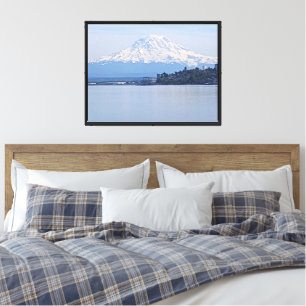 Lienzo Entorno de sonido Monte Rainier y Puget