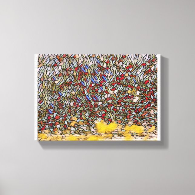 Lienzo Entorno de vida (Anverso)