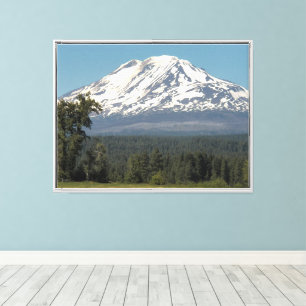 Lienzo Entorno fotográfico panorámico de Mount Adams