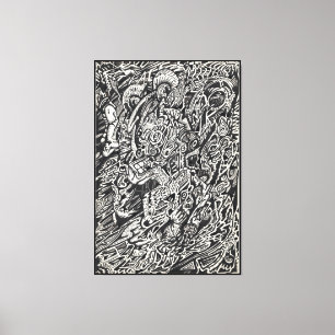 Lienzo Entra, El Hombre Del Micropunto