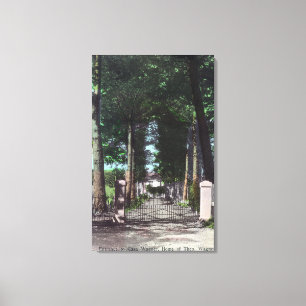 Lienzo Entrada a Casa Theodore Wagner View