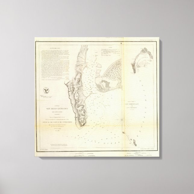 Lienzo Entrada de San Diego (Anverso)