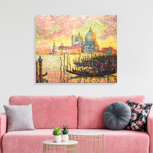 Lienzo Entrada del Gran Canal, Venecia Paul Signac
