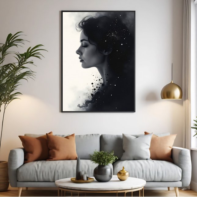 Lienzo Entre el silencio y las estrellas (Subido por el creador)