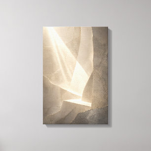 Lienzo Entre Piedra y Luz — Aurema (Retrato)