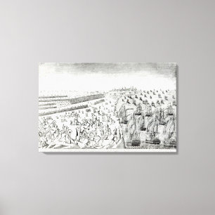 Lienzo Entrega en Yorktown, 1781