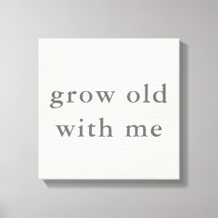 Lienzo Envejecer conmigo