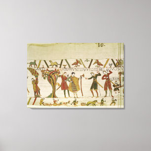 Lienzo Envían los enviados de duque Guillermo al