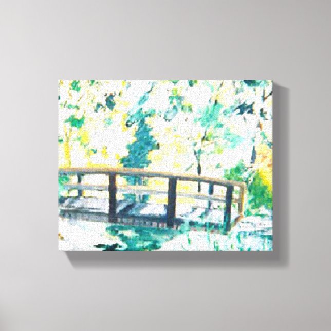 Lienzo Envoltura de lona de Dew por la mañana / Sarr (Anverso)