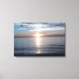 Lienzo Envuelto Atardecer sobre el Cabo