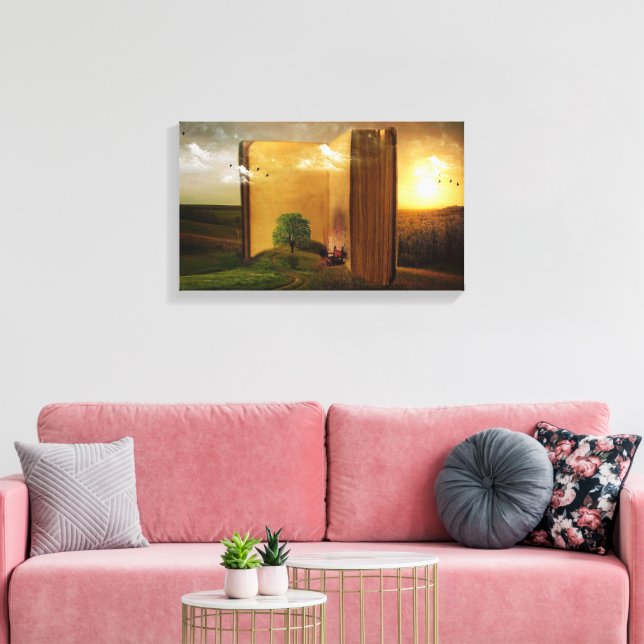 Lienzo envuelto (brillante) (Insitu (Sala de estar))