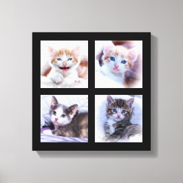 Lienzo Envuelto con Collage de Fotos