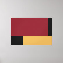 Lienzo envuelto con diseño abstracto moderno