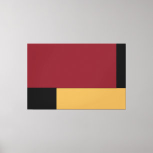 Lienzo envuelto con diseño abstracto moderno