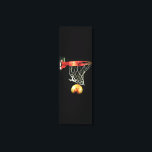 Lienzo envuelto de baloncesto vertical<br><div class="desc">Me Encanta Este Juego. Deportes populares - Imagen de la pelota de baloncesto al estilo Pop Art.</div>