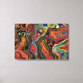 Lienzo envuelto de color de 24" x 16"