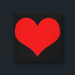 Lienzo envuelto de corazón rojo<br><div class="desc">Lienzo envuelto de corazón rojo</div>