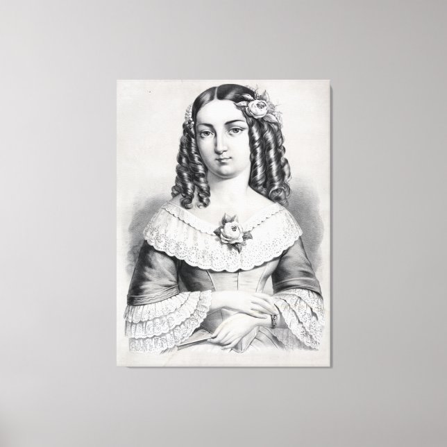 Lienzo envuelto de "dama de honor" (Anverso)