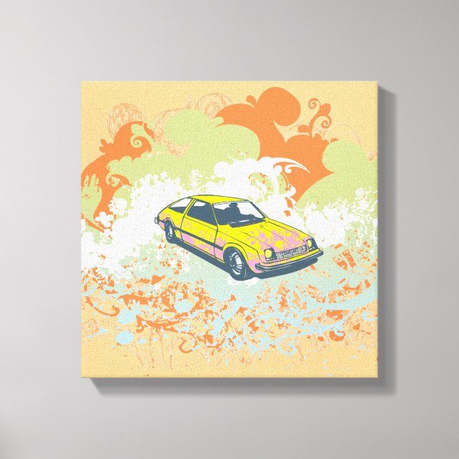 Lienzo envuelto de Hatchback (Anverso)