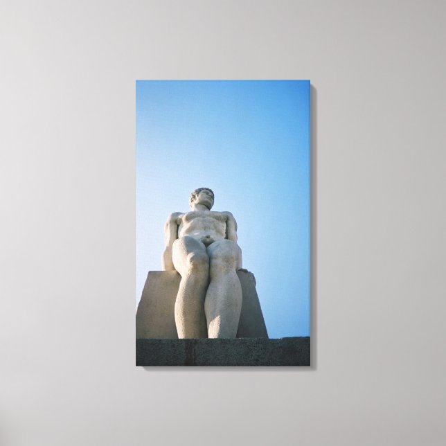 lienzo envuelto de huMAN | m3galleryStudio (Anverso)