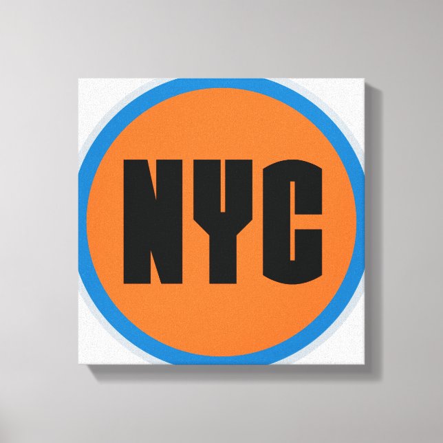 Lienzo envuelto de NYC (Anverso)