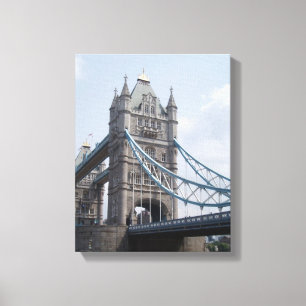 Lienzo envuelto de puente de torre