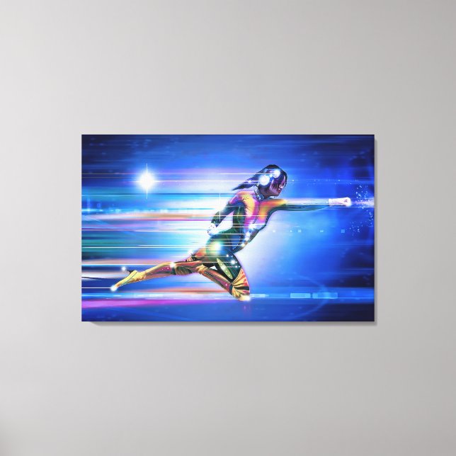 lienzo envuelto de superhéroes (Anverso)