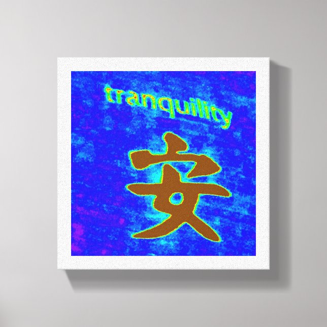 lienzo envuelto de tranquilidad china (Anverso)