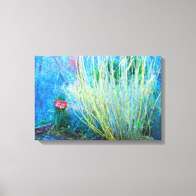 lienzo envuelto en jardín de vida amorosa (Anverso)