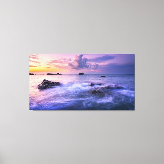 lienzo envuelto en niebla oceánica (Anverso)