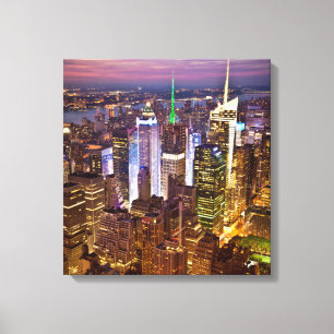 Lienzo envuelto en Nueva York Art 16.80 X 17.50"