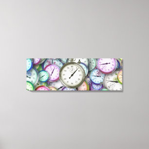 lienzo envuelto en pieza de tiempo