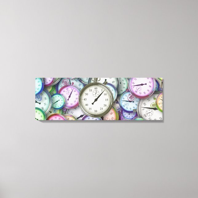 lienzo envuelto en pieza de tiempo (Anverso)