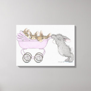 Lienzo envuelto Happy Hoppers®