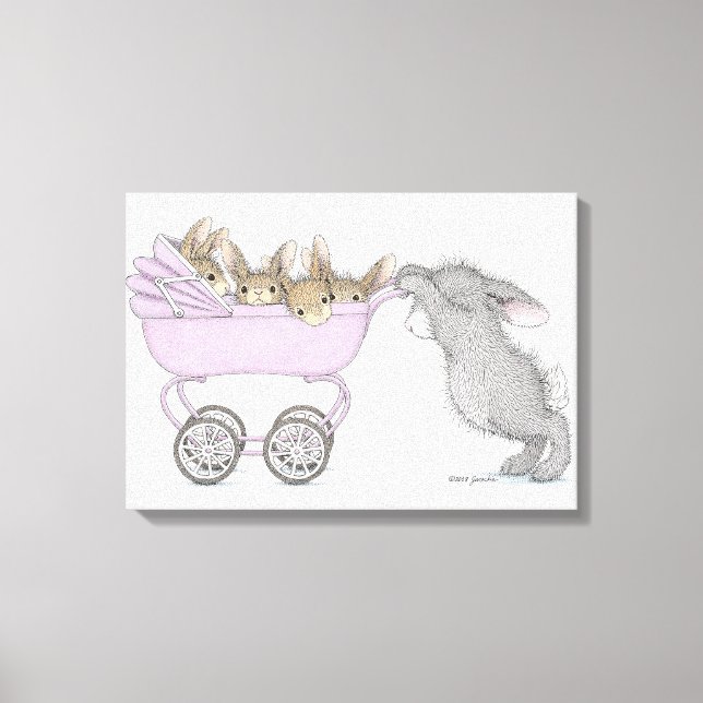 Lienzo envuelto Happy Hoppers® (Anverso)