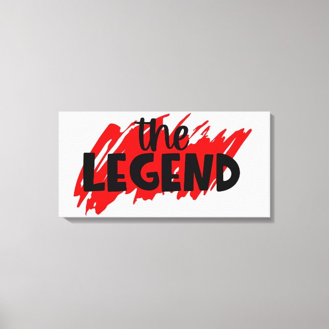 Lienzo envuelto premium (brillante) (Anverso)