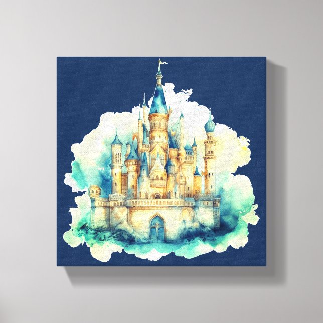 - Lienzo envuelto premium (brillante) (Anverso)