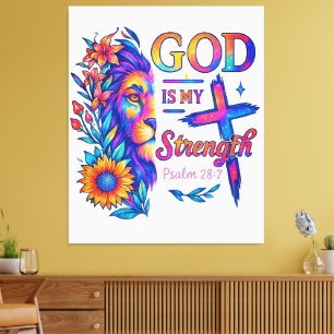 Lienzo envuelto premium (brillante)