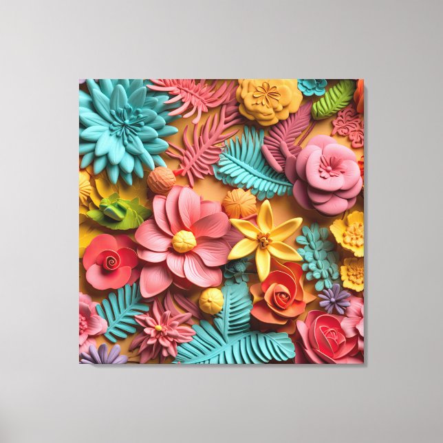 Lienzo envuelto premium (brillante) (Anverso)