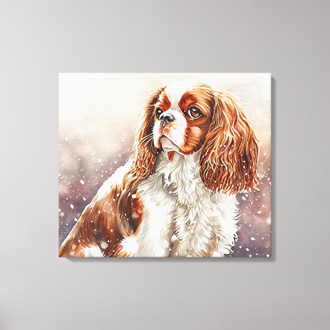 Lienzo envuelto premium (brillante) (Anverso)