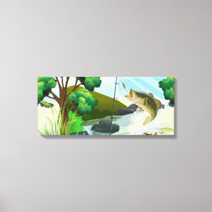 Lienzo envuelto premium (brillante)