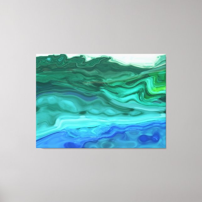 Lienzo envuelto premium (brillante) (Anverso)