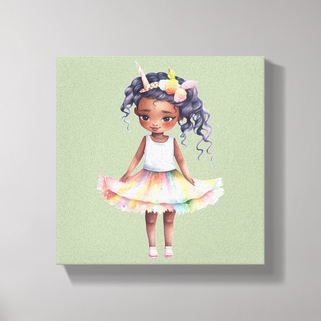 - Lienzo envuelto premium (brillante) (Anverso)