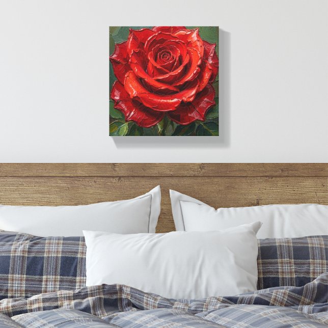 Lienzo Envuelto Premium SPNP_Rosa (Insitu(Dormitorio))