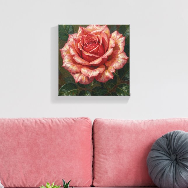Lienzo Envuelto Premium SPNP_Rose (Insitu (Sala de estar))