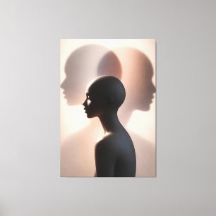 Lienzo envuelto, tamaño: 10,00" x 8,00"
