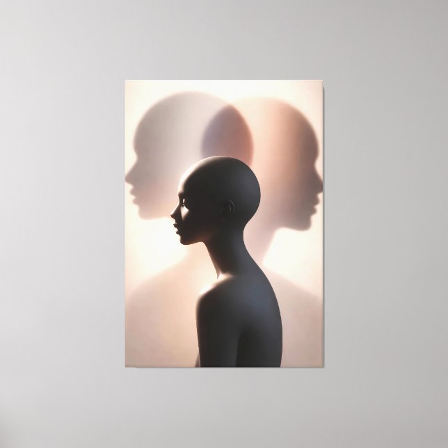 Lienzo envuelto, tamaño: 10,00" x 8,00" (Anverso)