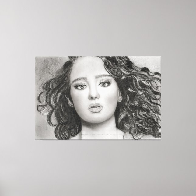 Lienzo Ephemeral Beauty (Anverso)